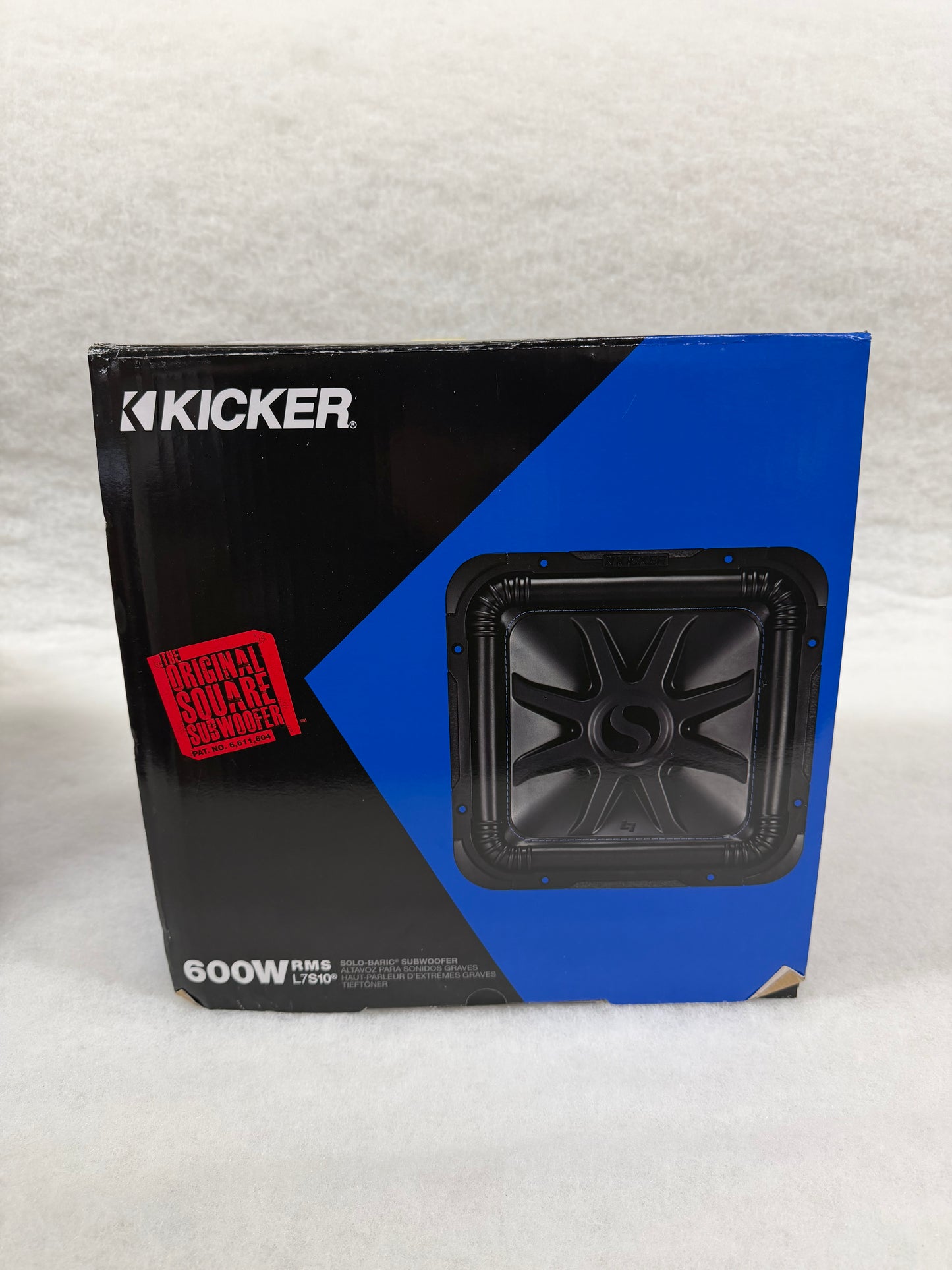 1 ohm Kicker L7S10 Slingshot Enclosure